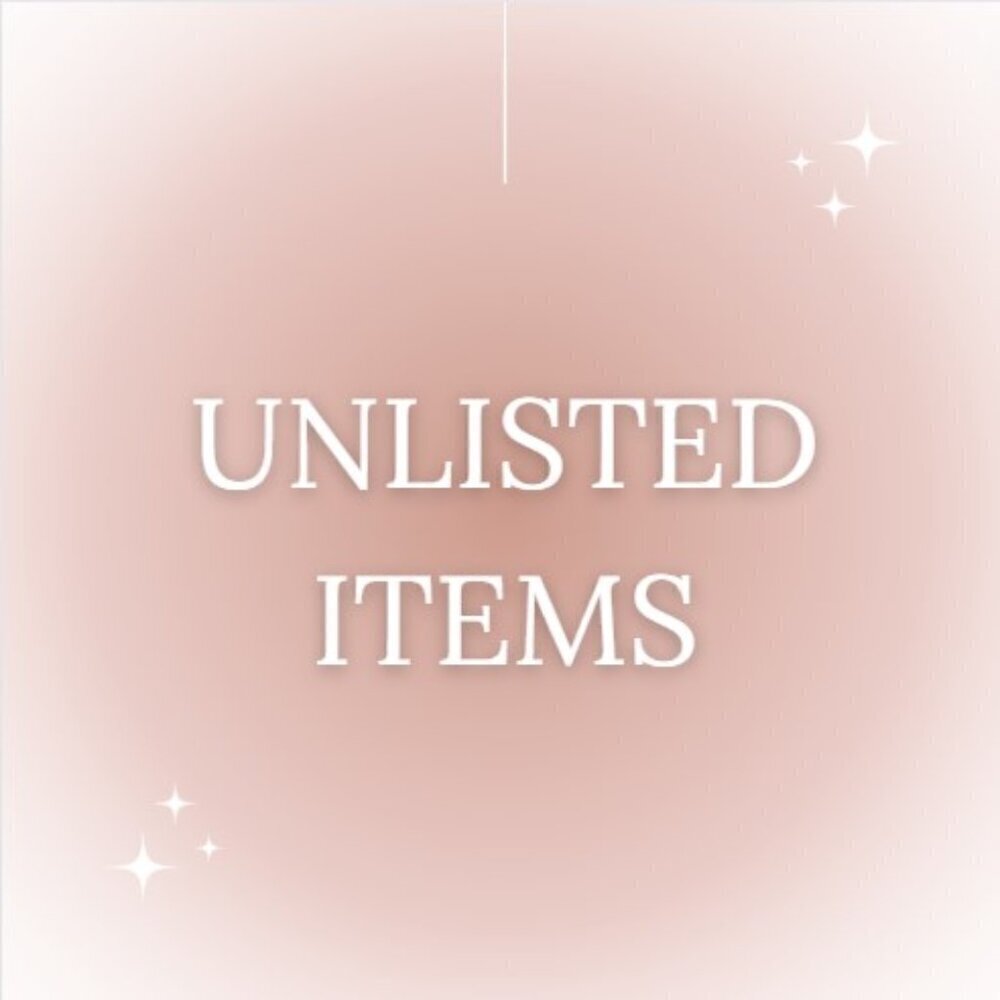 Unlisted Items for 5/10 First LIVE Show!